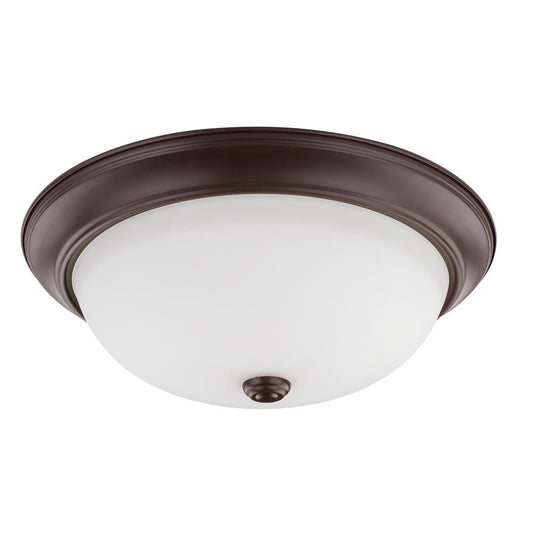 Bates 3-Light Flush Mount - Brushed Nickel