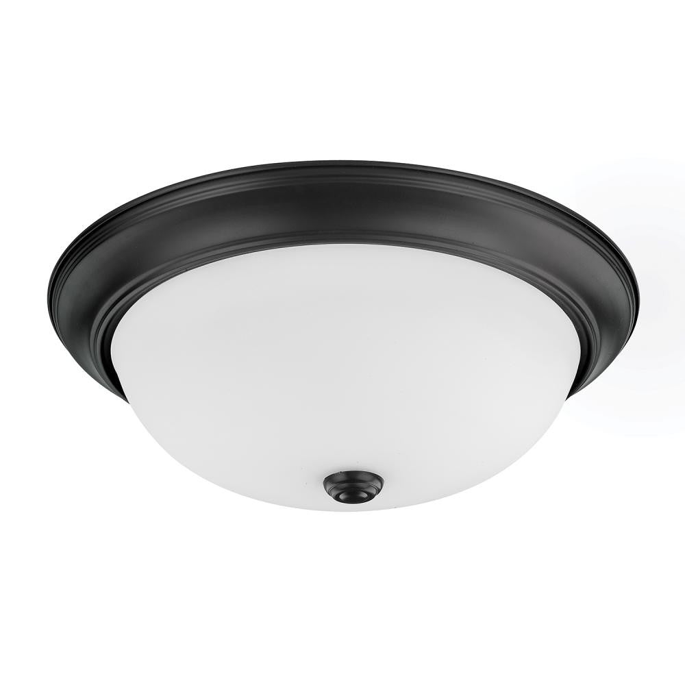 Bates 3-Light Flush Mount - Brushed Nickel