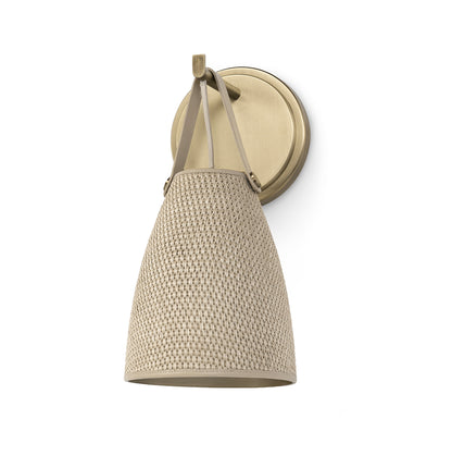 Palecek Carlton Sconce - Brass / Natural