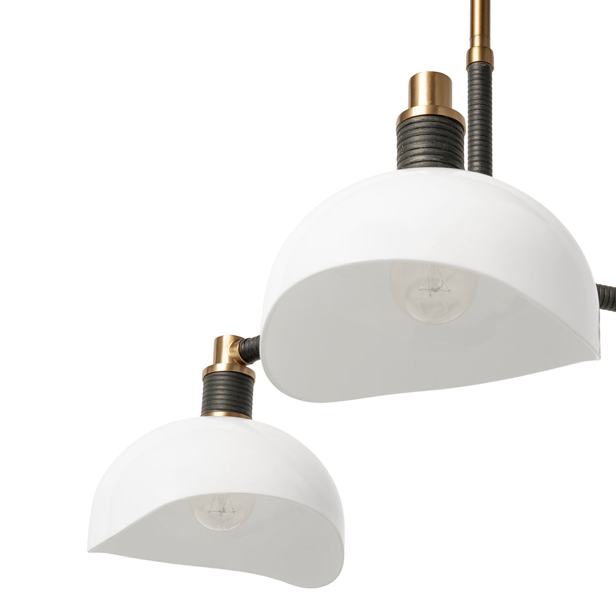 Palecek Brooklyn Chandelier, Large - Black - view 2
