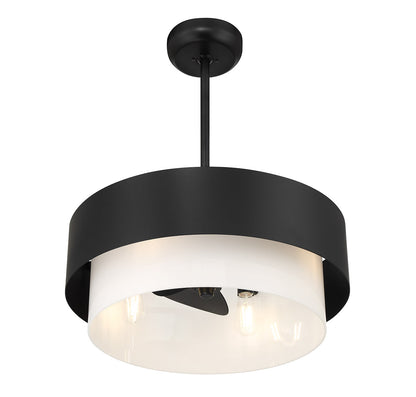 Diana 4-Light Fan D'Lier