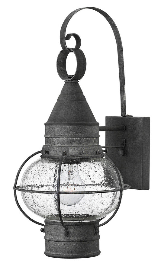 Hinkley Cape Cod Outdoor Wall Lantern Aged Zinc