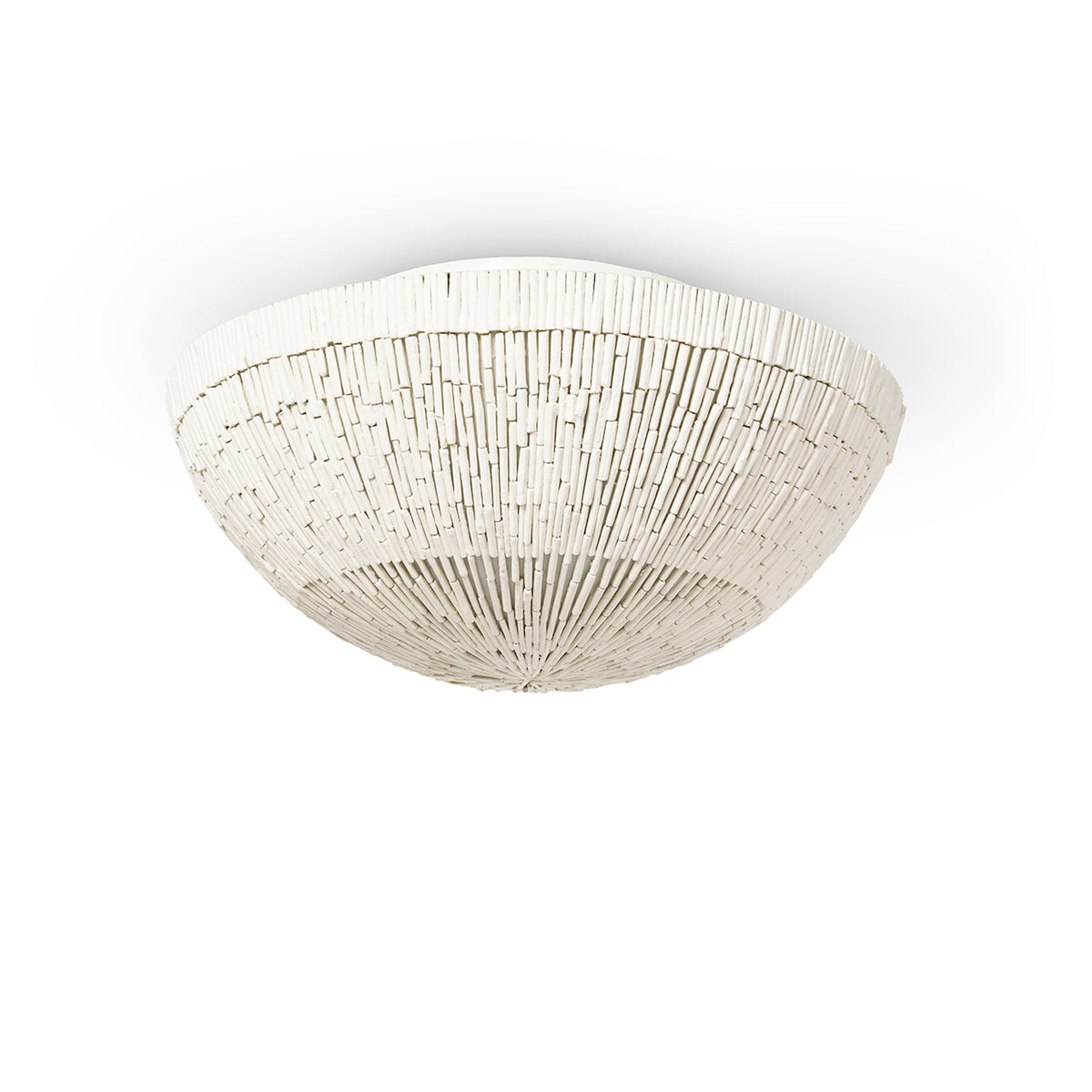 Palecek Cora Flush Mount - Cream