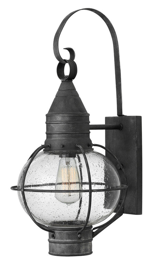 Hinkley Cape Cod Outdoor Wall Lantern Aged Zinc