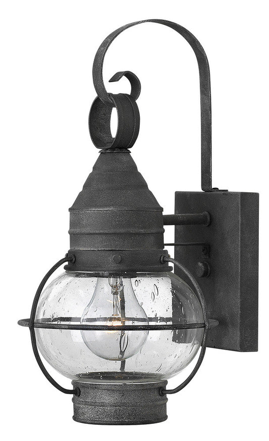 Hinkley Cape Cod Outdoor Wall Lantern Aged Zinc