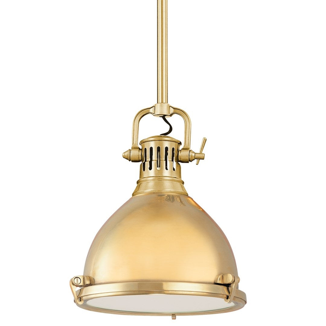 Hudson Valley Pelham Pendant Antique Brass