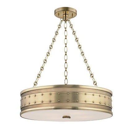 Hudson Valley Gaines Pendant Aged Bronze