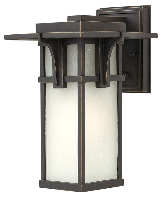 Hinkley Manhattan Outdoor Wall Mount Lantern Oil-Rubbed Bronze