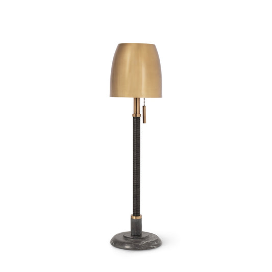 Palecek Spencer Table Lamp - Brass / Black
