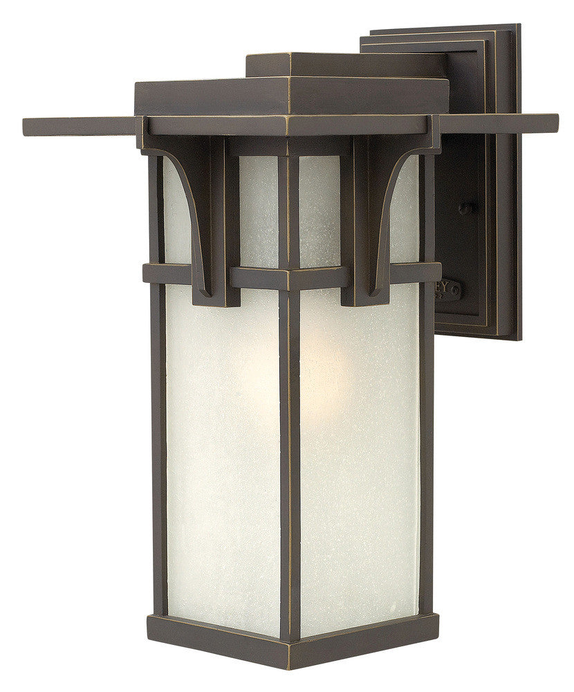 Hinkley Manhattan Outdoor Wall Mount Lantern Oil-Rubbed Bronze
