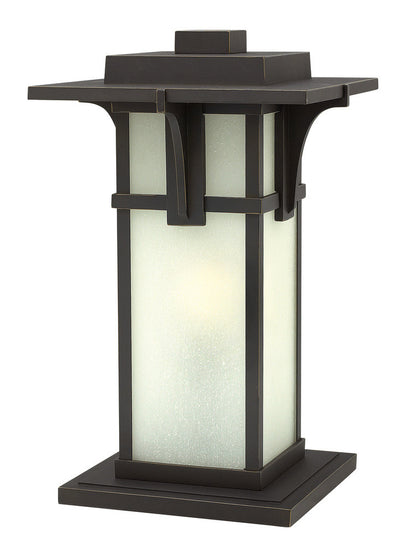 Hinkley Manhattan Outdoor Pier Mount Lantern Oil-Rubbed Bronze