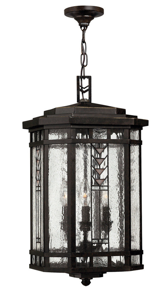 Hinkley Tahoe Outdoor Hanging Lantern Regency Bronze