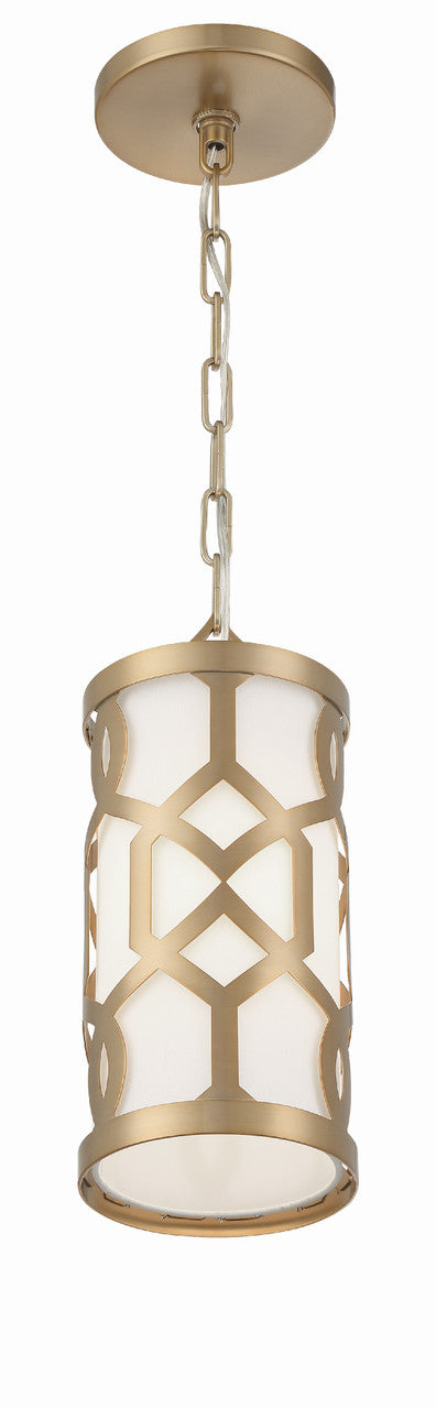 Libby Langdon Jennings 1 Light Aged Brass Pendant