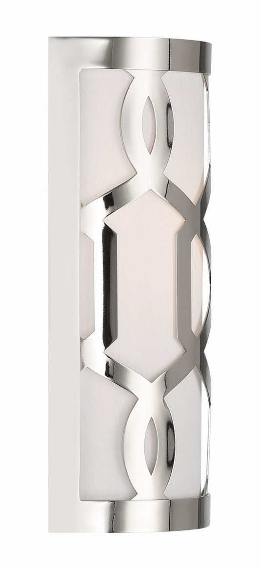 Crystorama Jennings Wall Sconce Aged Brass