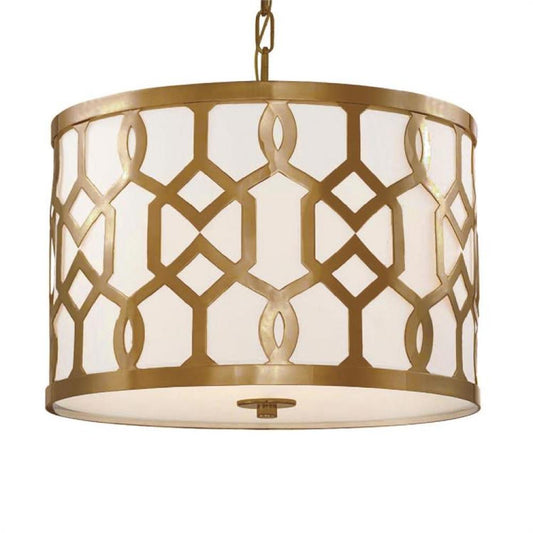 Jennings 3 Light Chandelier - Polished Nickel