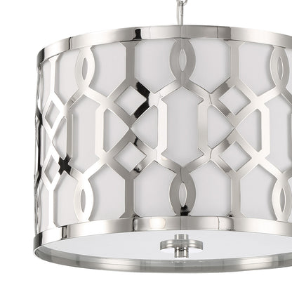 Crystorama Jennings Chandelier Aged Brass