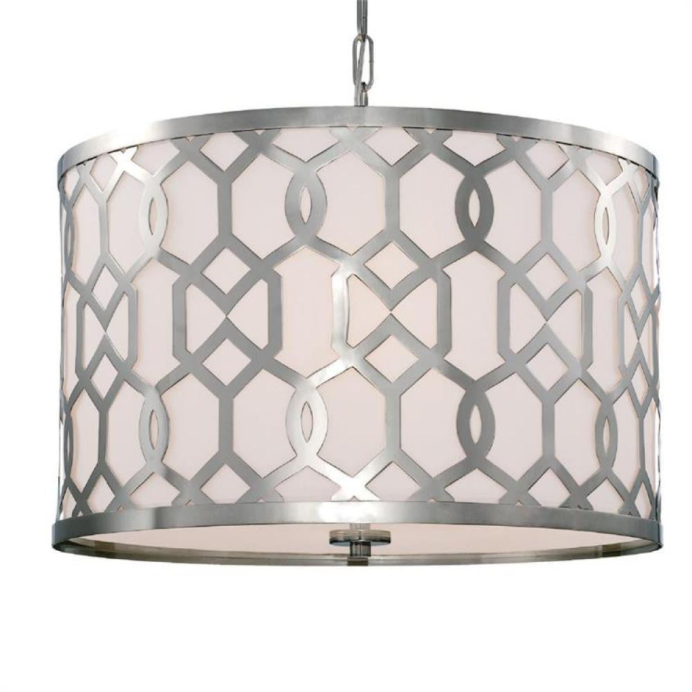 Crystorama Jennings Chandelier Polished Nickel