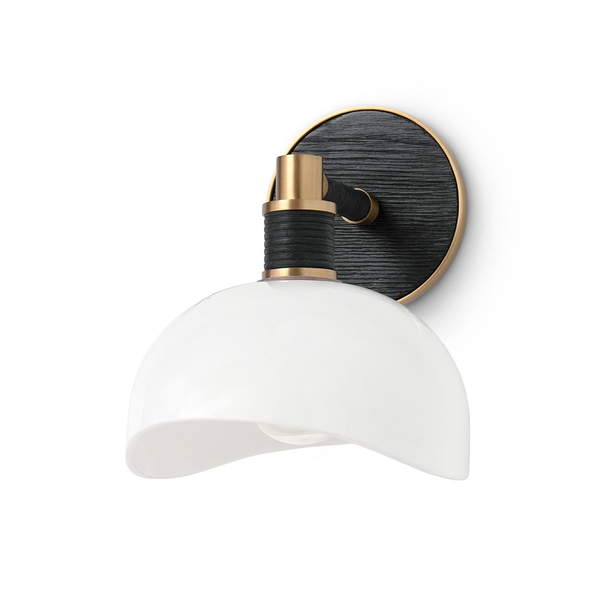 Palecek Brooklyn Sconce - Black
