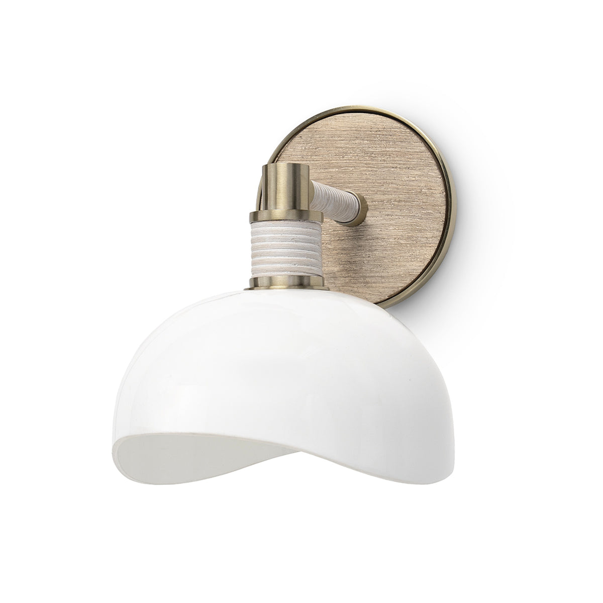 Palecek Brooklyn Sconce - Oak