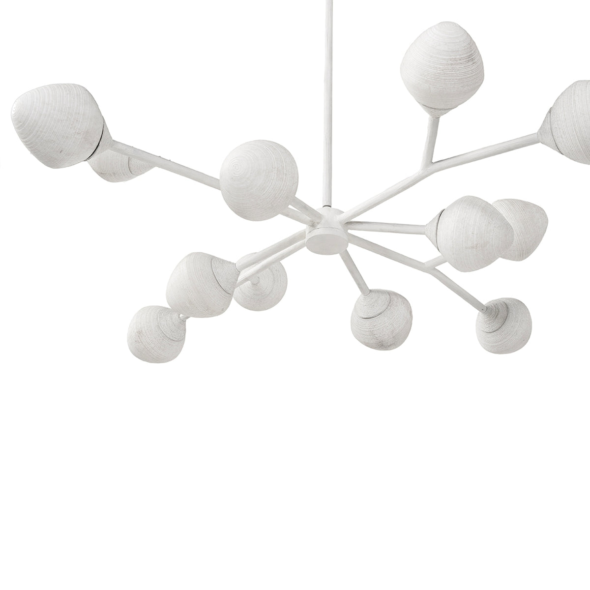 Palecek Delfina Alabaster Chandelier - Cream - view 2