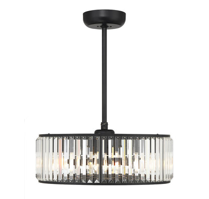 Savoy House Janus 6-Light Fan D'Lier - Matte Black