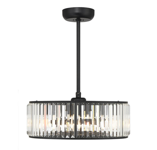 Savoy House Janus 6-Light Fan D'Lier - Matte Black
