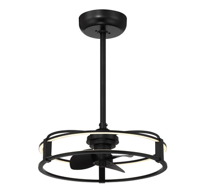 Vesta LED Fan D'Lier Matte Black