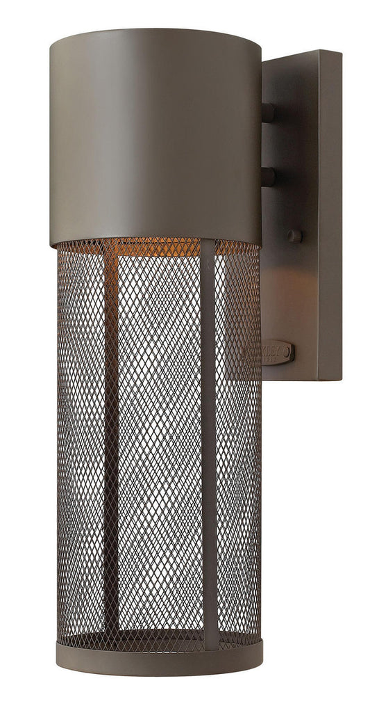 Hinkley Aria Outdoor Wall Mount Lantern Buckeye Bronze