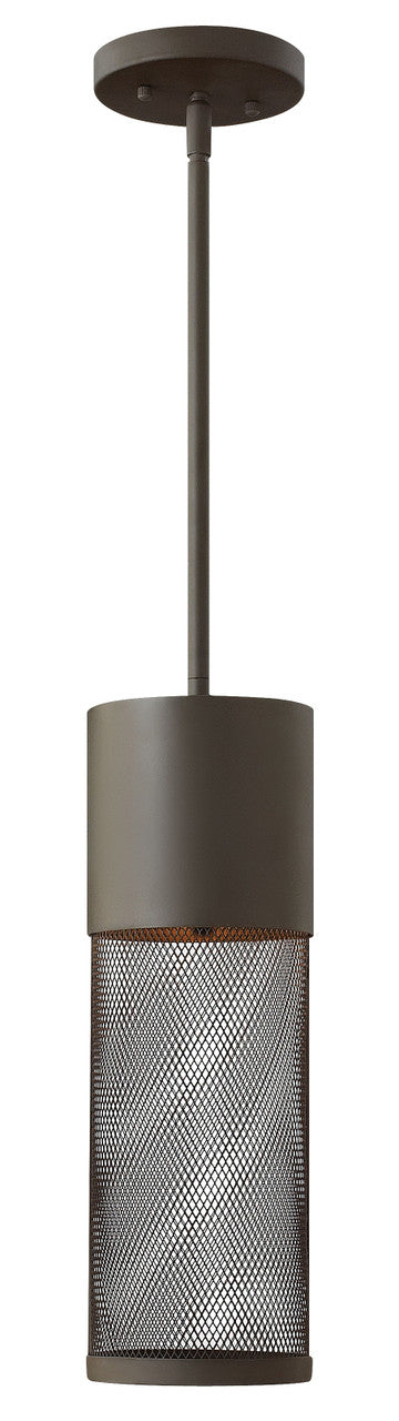 Hinkley Aria Outdoor Wall Mount Lantern Buckeye Bronze