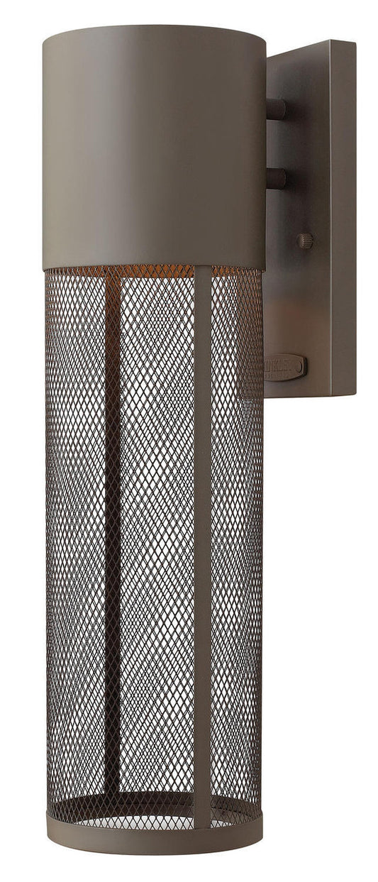 Hinkley Aria Outdoor Wall Mount Lantern Buckeye Bronze