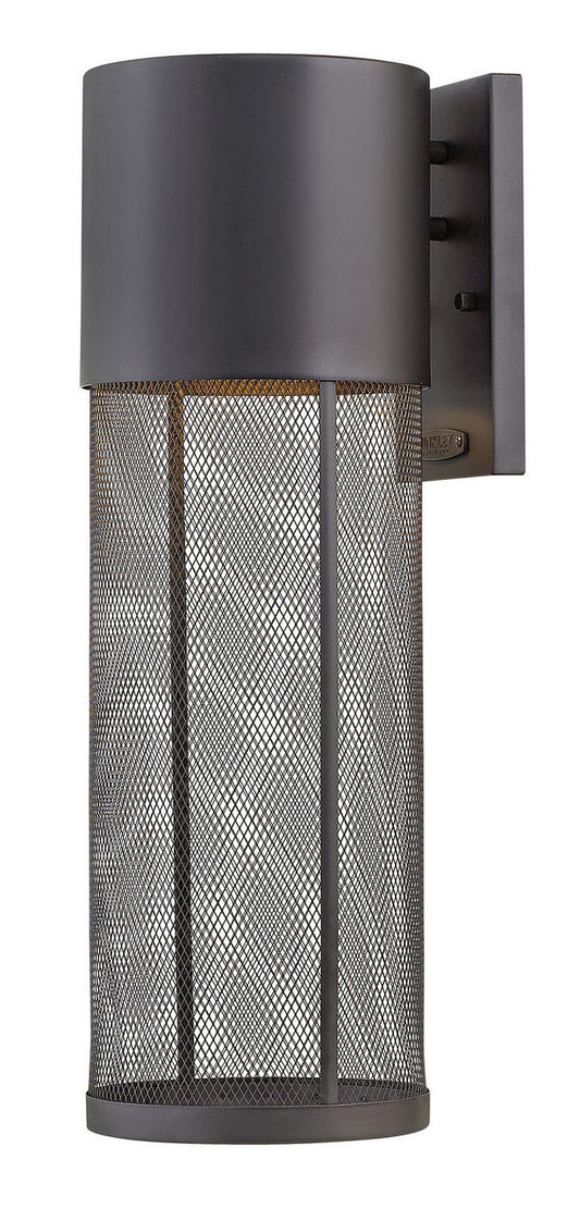 Hinkley Aria Outdoor Wall Mount Lantern Black