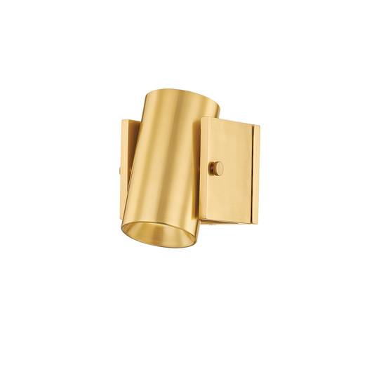 Hudson Valley Nowra Wall Sconce Aged Brass