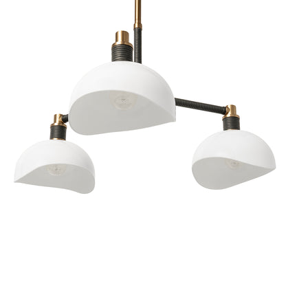 Palecek Brooklyn Chandelier, Small - Black - view 2