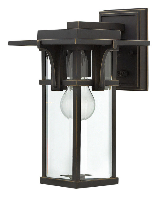 Hinkley Manhattan Outdoor Wall Mount Lantern Oil-Rubbed Bronze