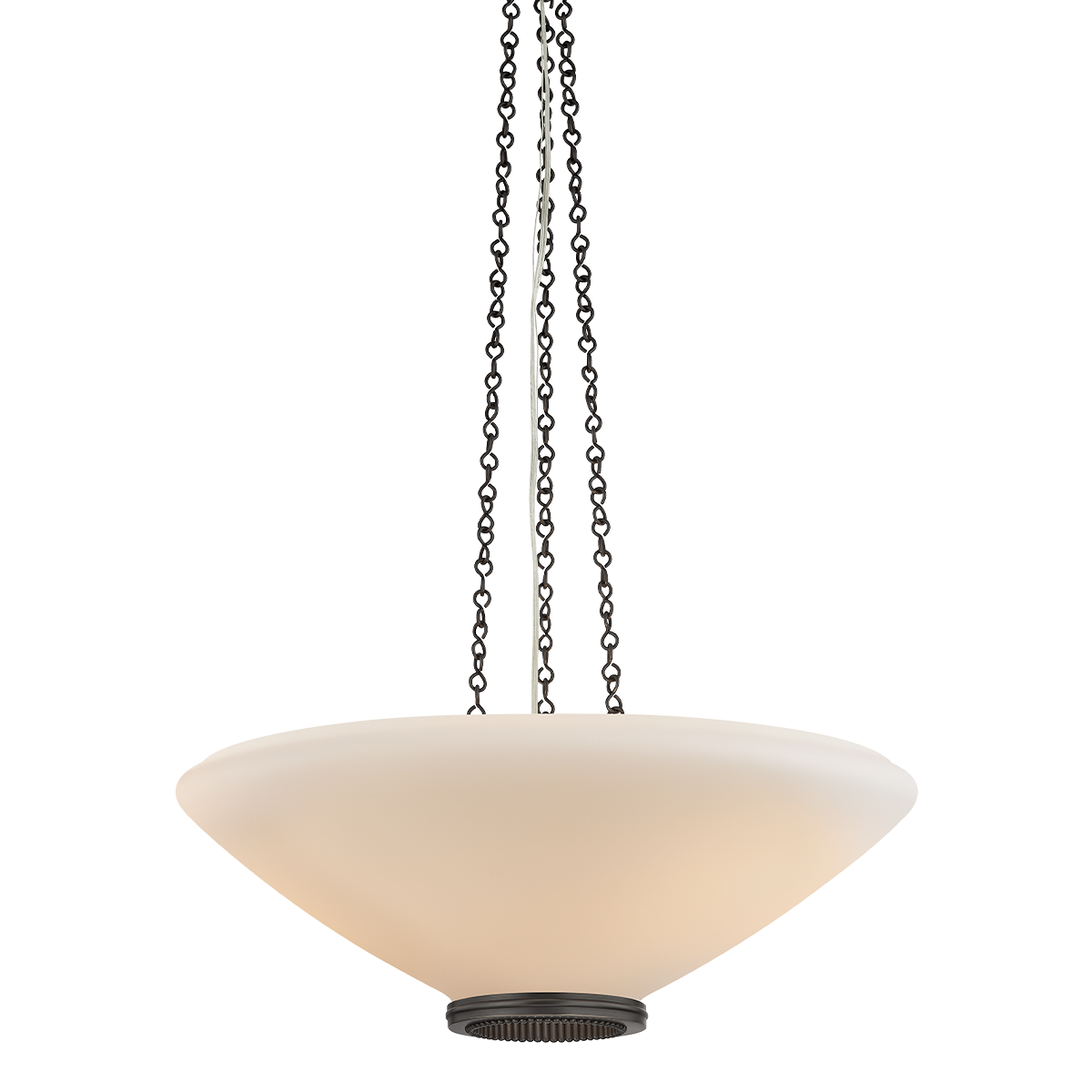 Hudson Valley Awosting 22" 3-Light Pendant Distressed Bronze