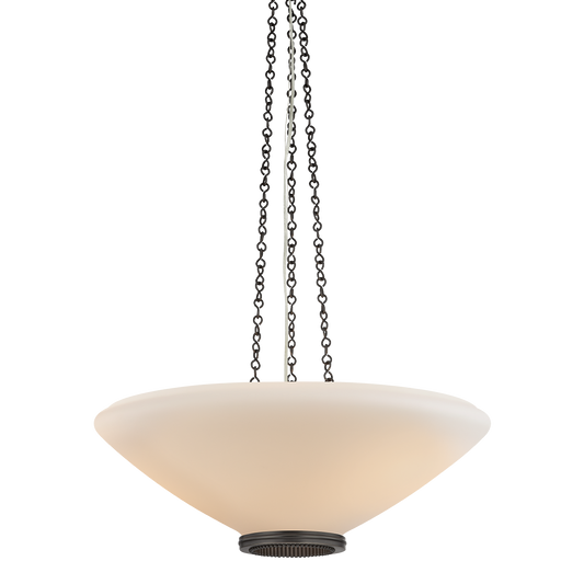 Hudson Valley Awosting 22" 3-Light Pendant Distressed Bronze