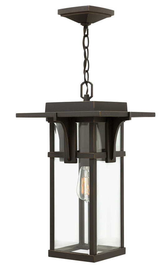 Hinkley Manhattan Outdoor Hanging Lantern Oil-Rubbed Bronze