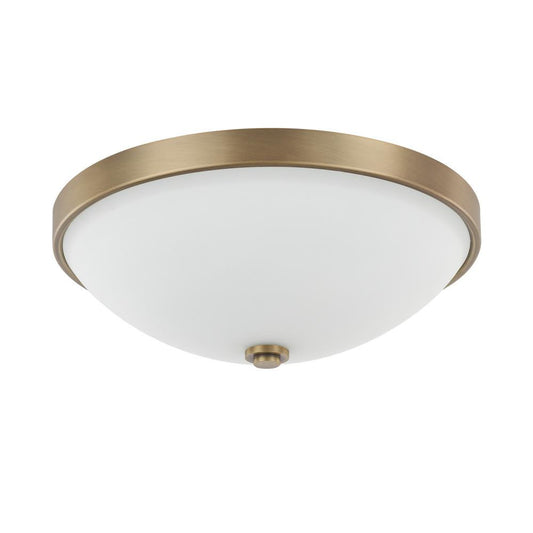 Capital Perkins Flush Mount Aged Brass