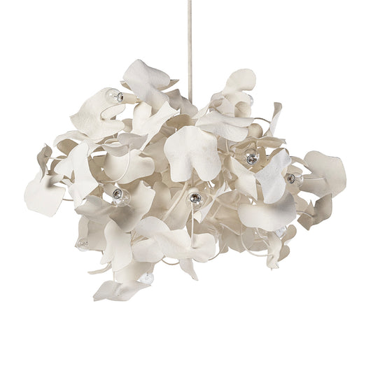 Palecek Claudia Chandelier - Textured White