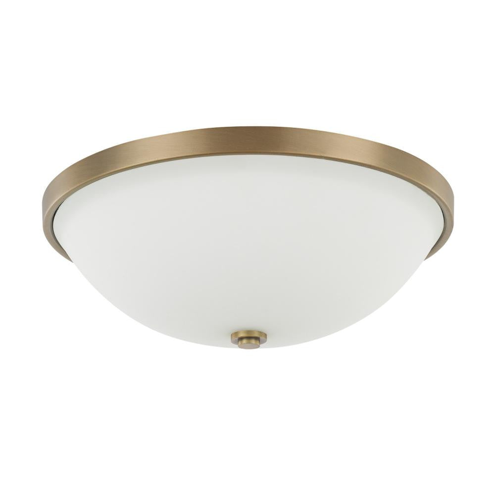 Capital Perkins Flush Mount Aged Brass