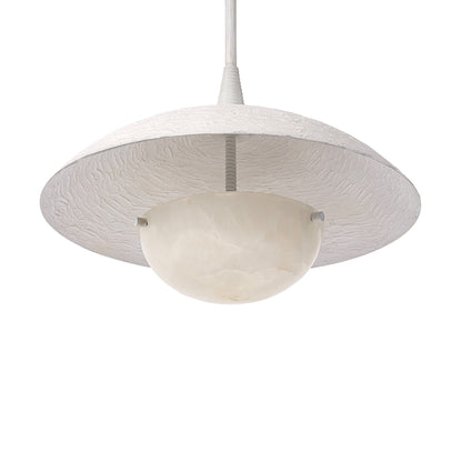 Palecek Capri Pendant, Small - White - view 2