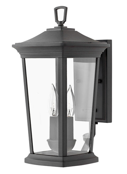 Hinkley Bromley Outdoor Wall Lantern Museum Black