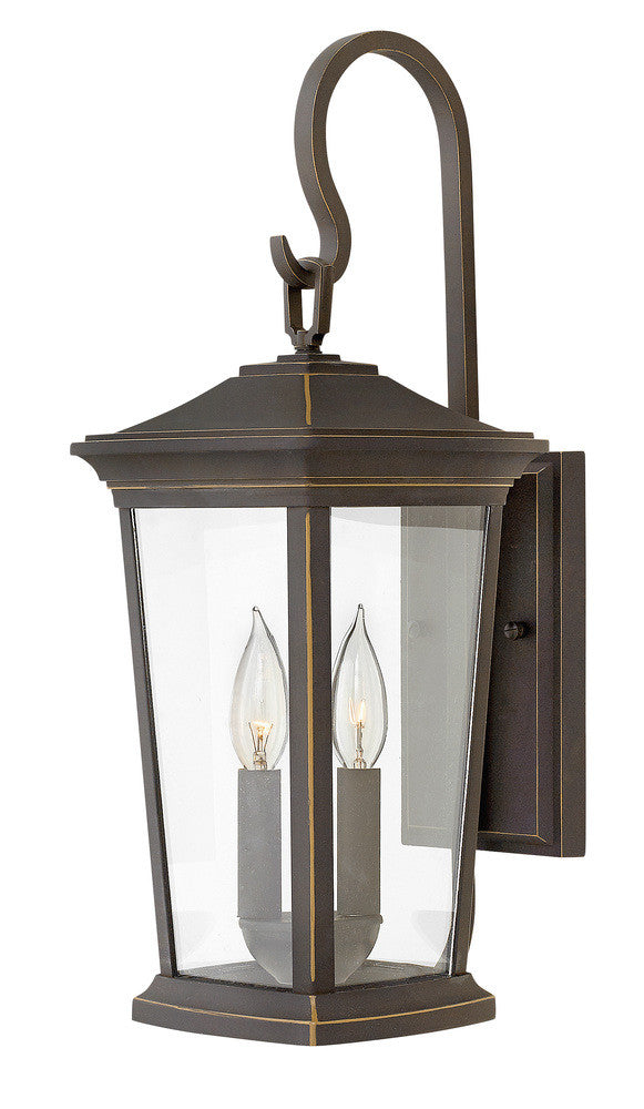 Hinkley Bromley Outdoor Medium Wall Mount Lantern Aluminum, Bronze, Oil-Rubbed Bronze