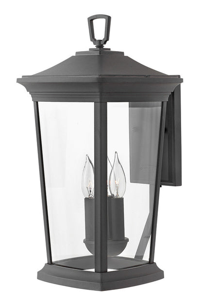 Hinkley Bromley Outdoor Wall Lantern Museum Black
