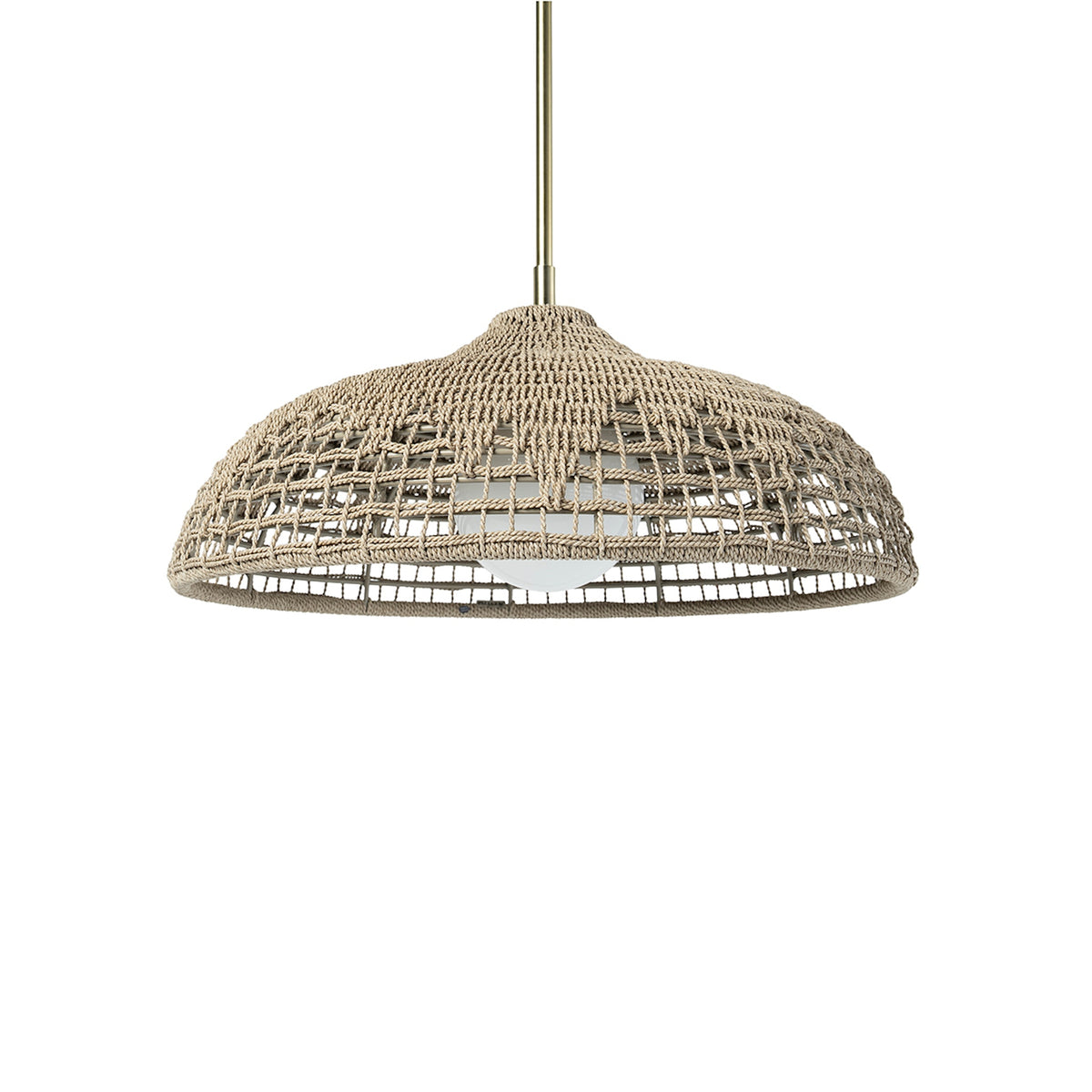 Palecek Westerly Outdoor Pendant 30" - Natural