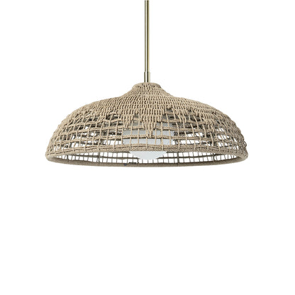 Palecek Westerly Outdoor Pendant 30" - Natural