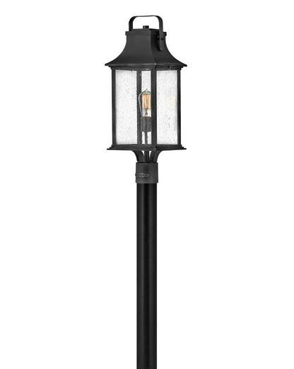 Hinkley Grant Outdoor Post Mount Lantern Black