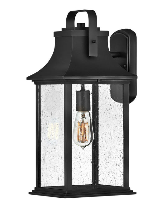 Hinkley Grant Outdoor Wall Mount Lantern Black