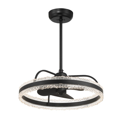 Corona LED Fan D'Lier Matte Black