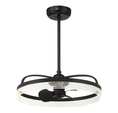 Lyria LED Fan D'Lier Matte Black